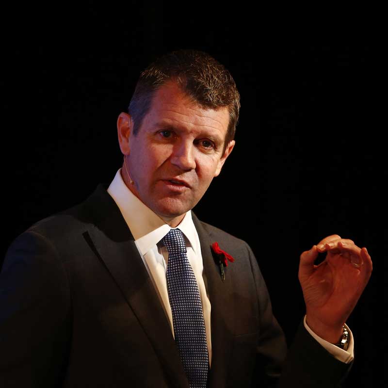 The Hon Mike Baird MP — Premier of New South Wales (2015)