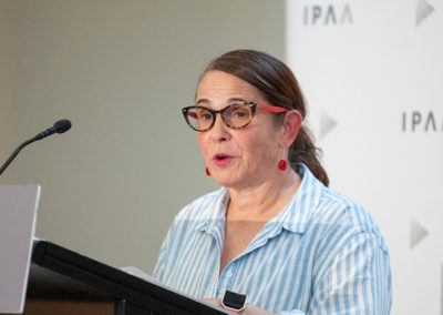 Aunty Jude Barlow delivers a Welcome to Country